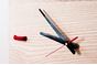 Large Hamba wall clock by Louw Roets